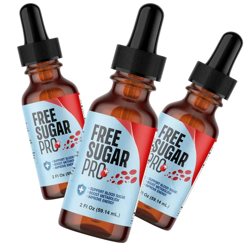 3 Bottles of Free Sugar Pro